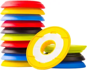 10Pcs Silicone Fishing Line Storage Holders Line Keeper Fishing Snell Rigs Gear Spool Line Leader Organizer Random Color