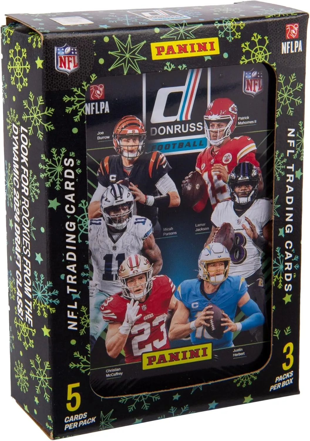 2024 Panini Donruss Football NFL Football Trading Cards Tin
