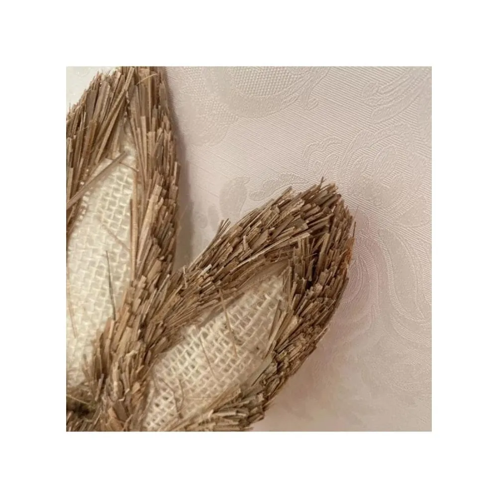35cm Handmade Straw Rabbit Straw Bunny for Easter Day Artificial Animal Home Furnishing Shop Decoration, Bunny 16