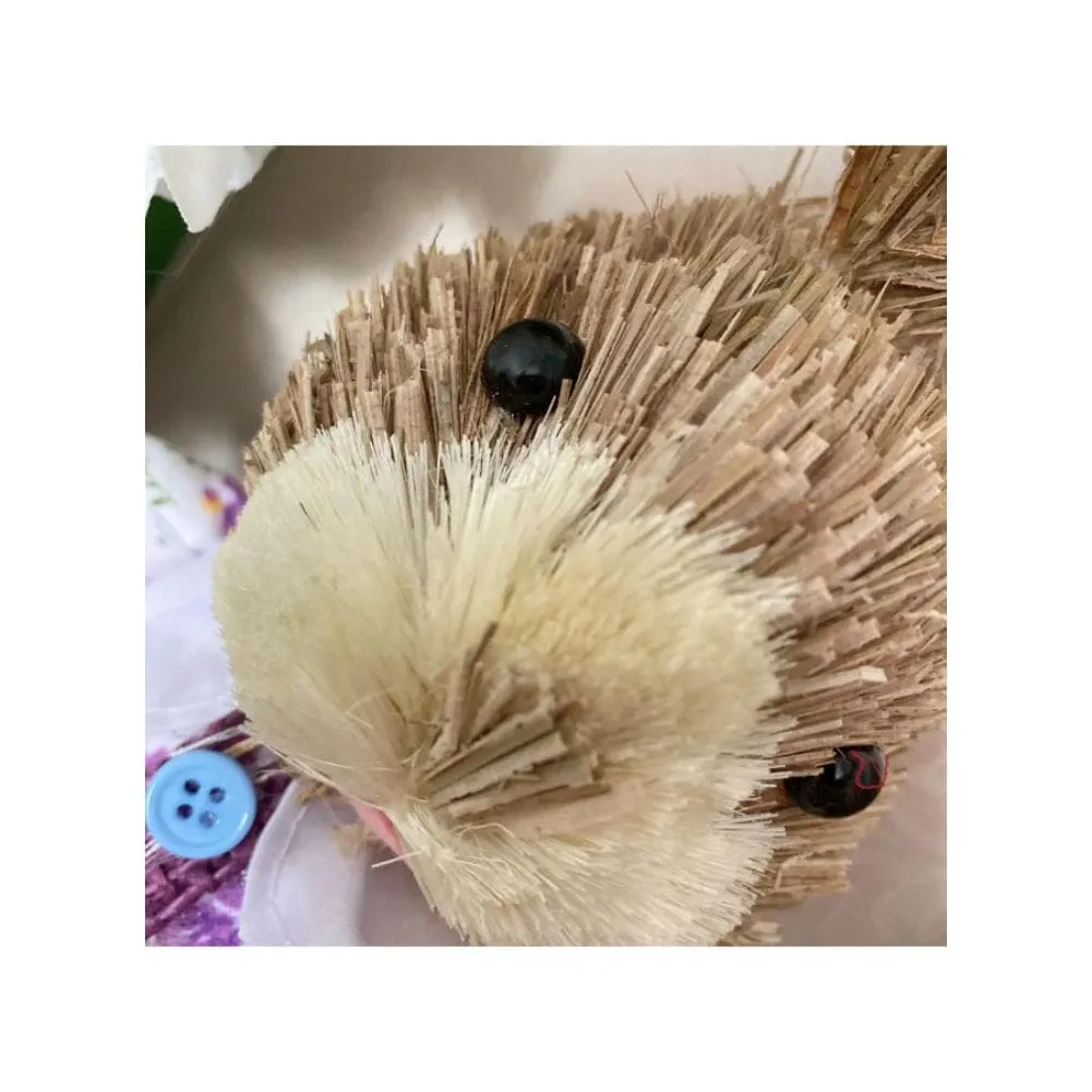 35cm Handmade Straw Rabbit Straw Bunny for Easter Day Artificial Animal Home Furnishing Shop Decoration, Bunny 16