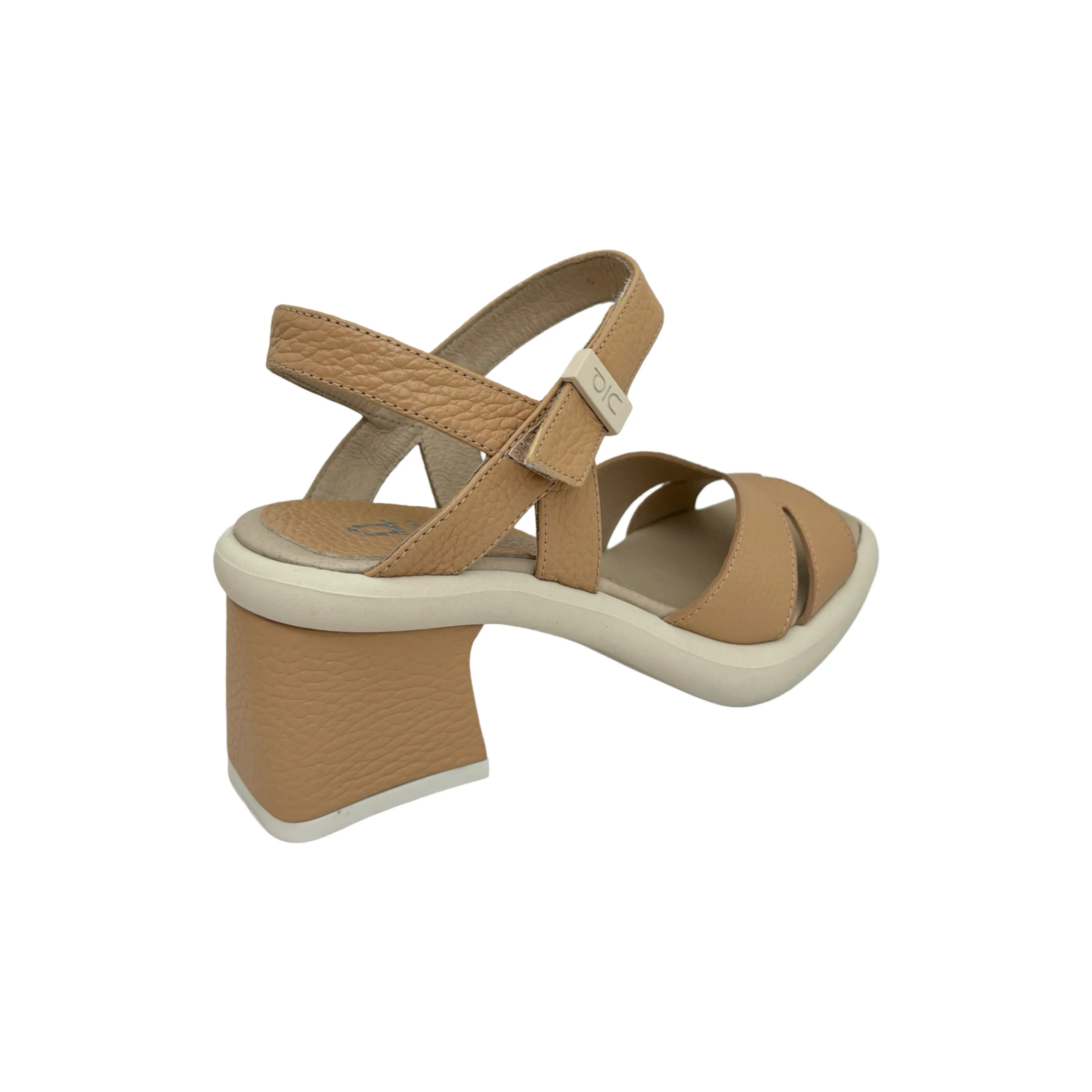 50064-2 Nude Euro Sport Heeled Sandal