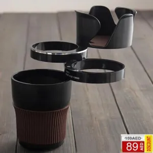 Adjustable Auto Multi Cup Holder 5 in 1 Holder Multi Cup Case