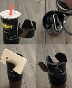 Adjustable Auto Multi Cup Holder 5 in 1 Holder Multi Cup Case