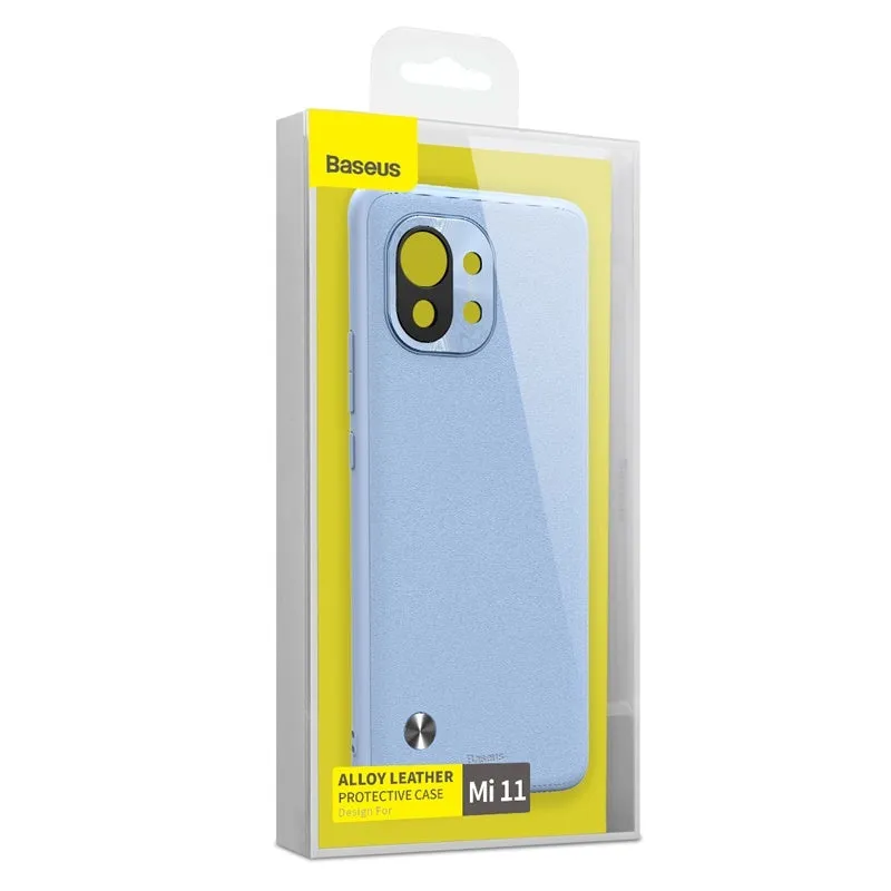 Alloy Leather Case for Xiaomi 11