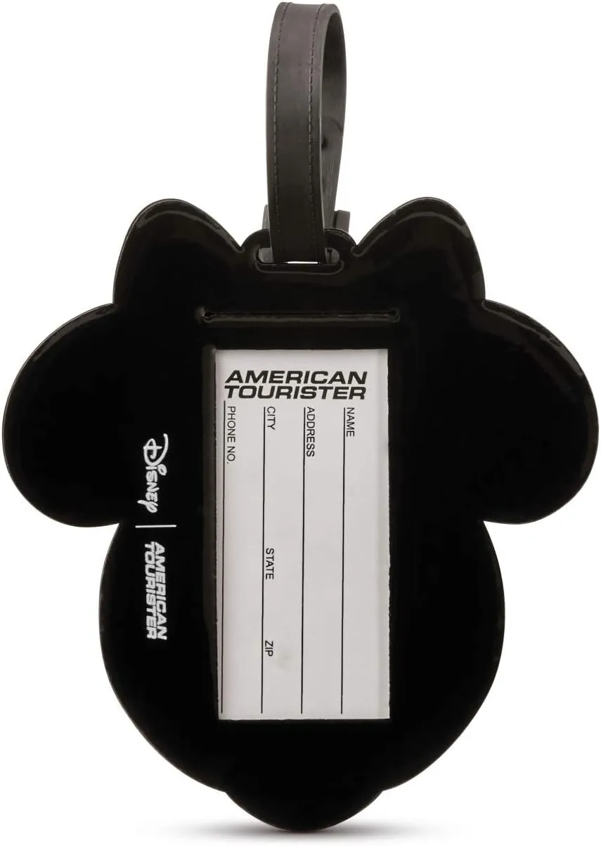 American Tourister Disney Luggage Tag, Minnie Mouse Head, One Size