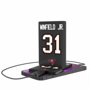 Antoine Winfield Jr. Tampa Bay Buccaneers 31 Ready 2500mAh Credit Card Powerbank