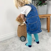 Aqua Baby And Toddler Non Slip Super Soft Ribbed Tights