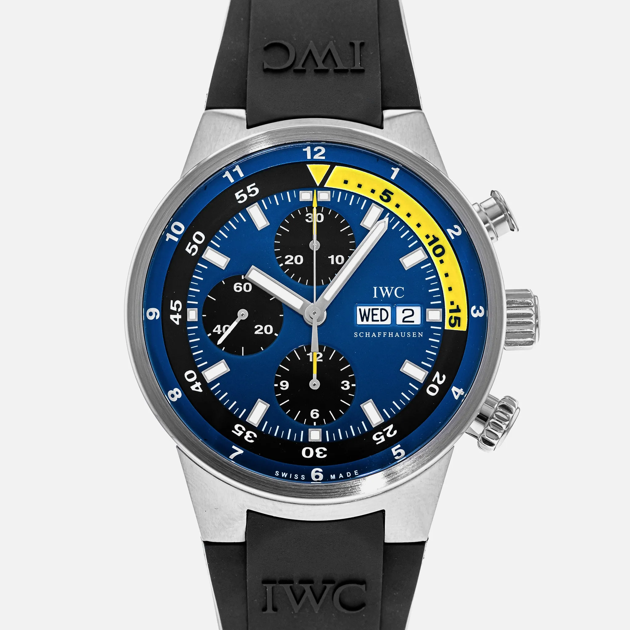 Aquatimer Chronograph Cousteau Divers Tribute To Calypso Limited Edition Ref. IW3782-03