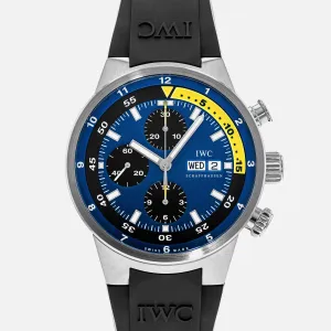 Aquatimer Chronograph Cousteau Divers Tribute To Calypso Limited Edition Ref. IW3782-03
