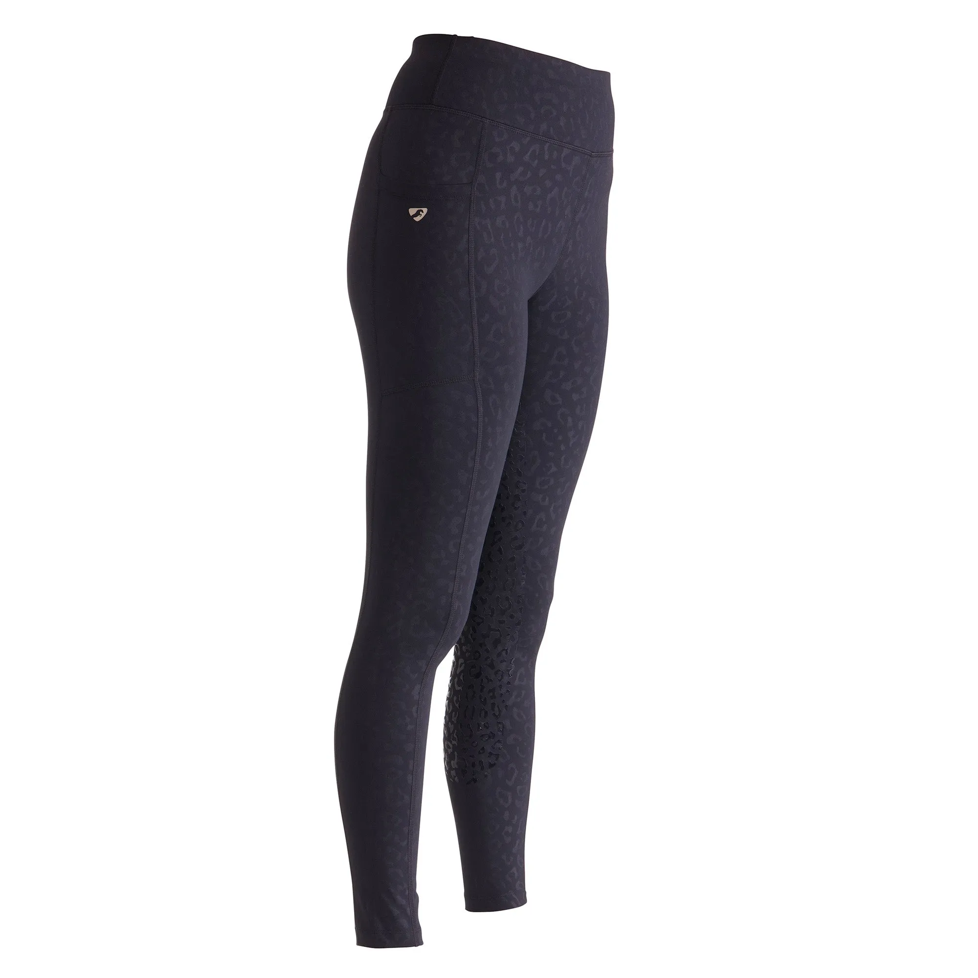 Aubrion Ladies Non-Stop Riding Tights - Black