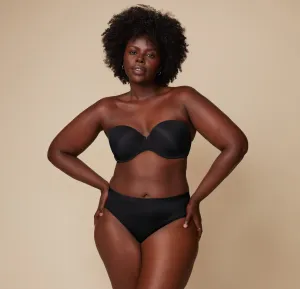 Base Strapless Bra - Black
