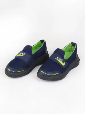BJ20 Boys Shoes 8Yrs - 17Yrs NK Blue