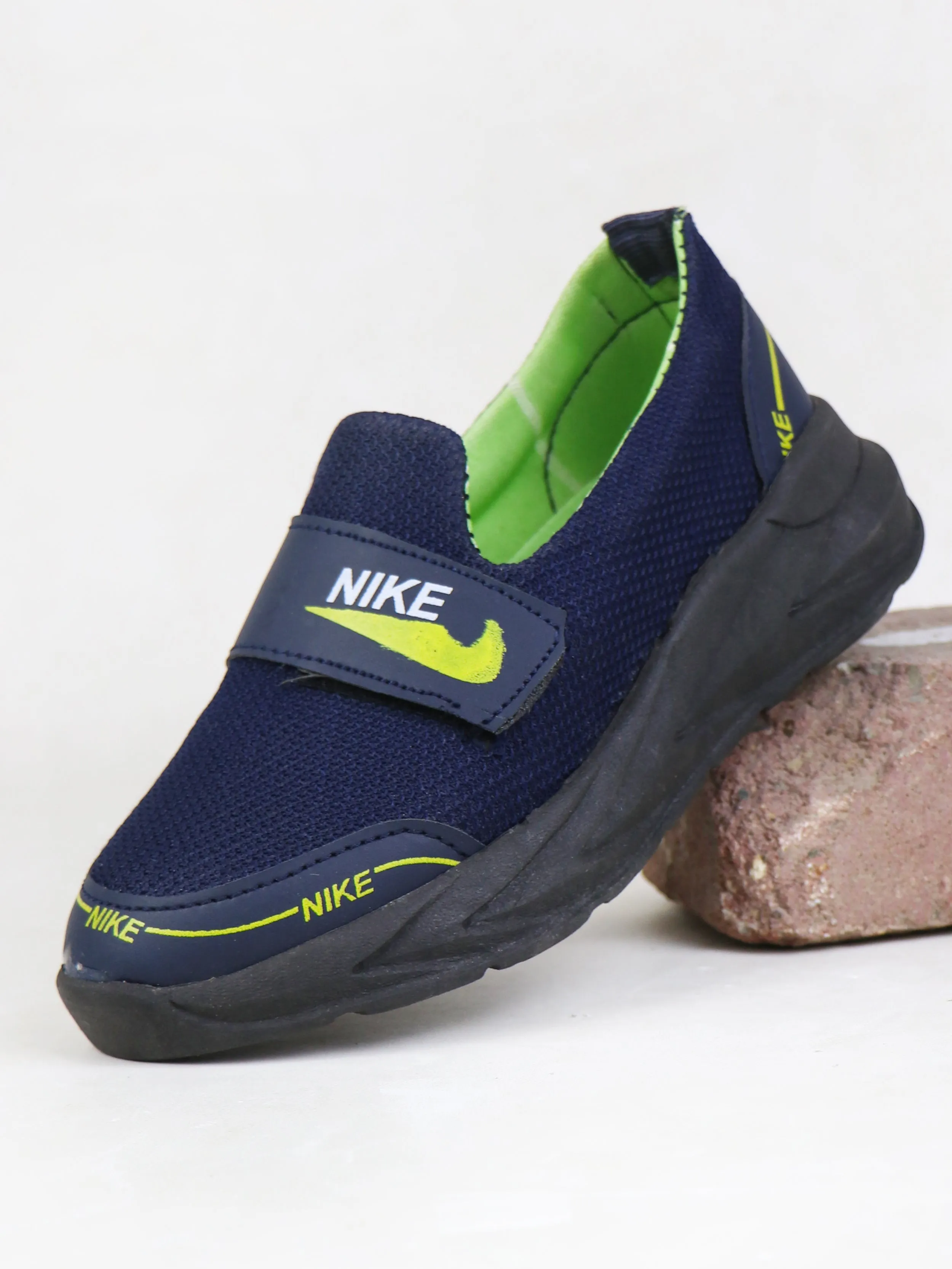 BJ20 Boys Shoes 8Yrs - 17Yrs NK Blue