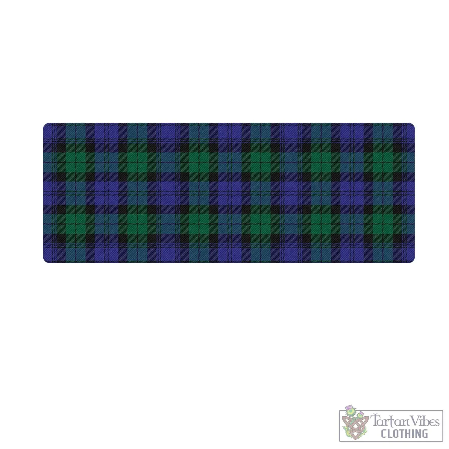 Black Watch Modern Tartan Mouse Pad