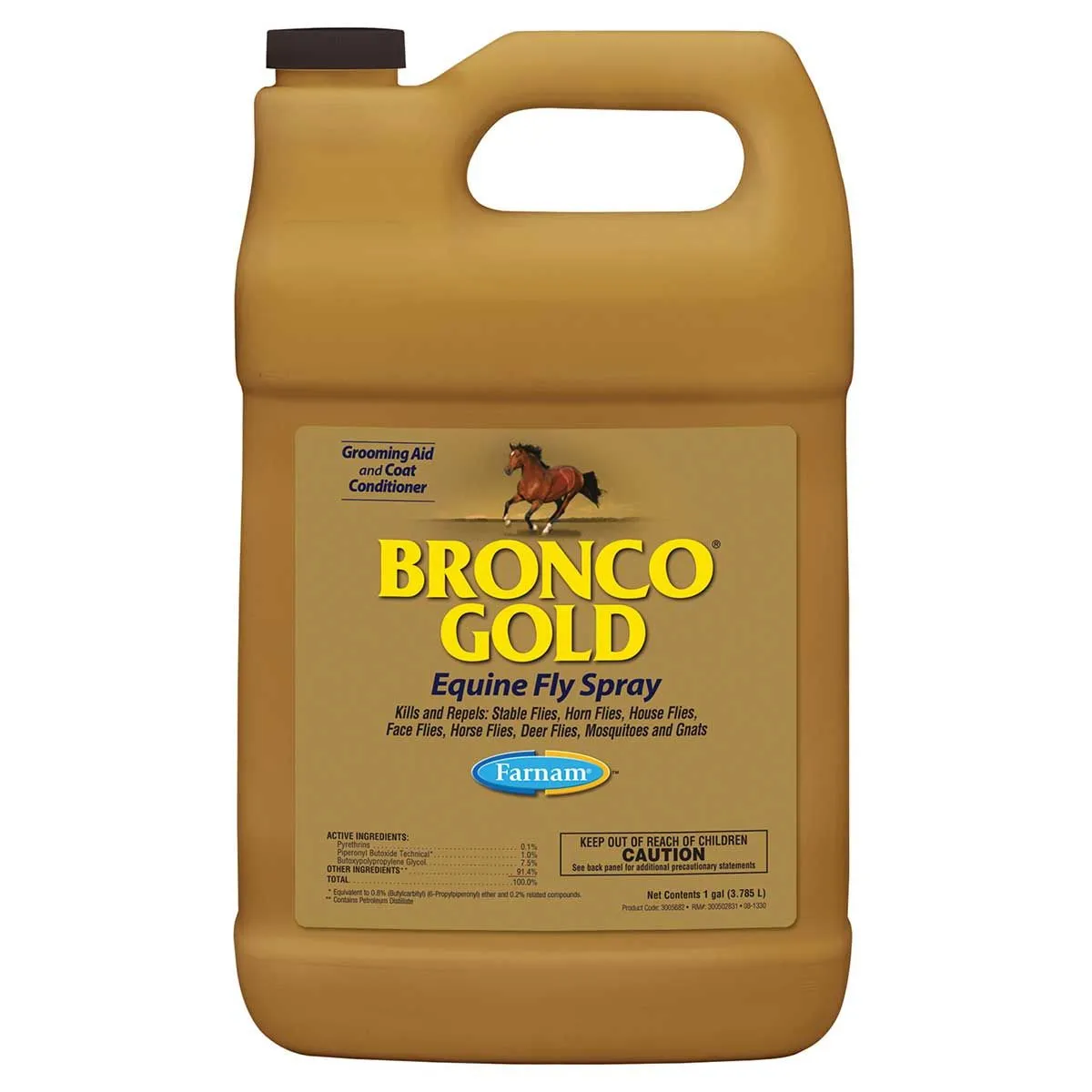 Bronco Gold Equine Fly Repellent - 1 Gallon