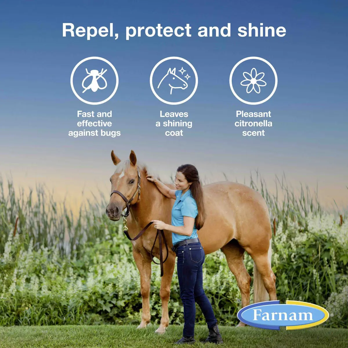 Bronco Gold Equine Fly Repellent Spray - 32oz