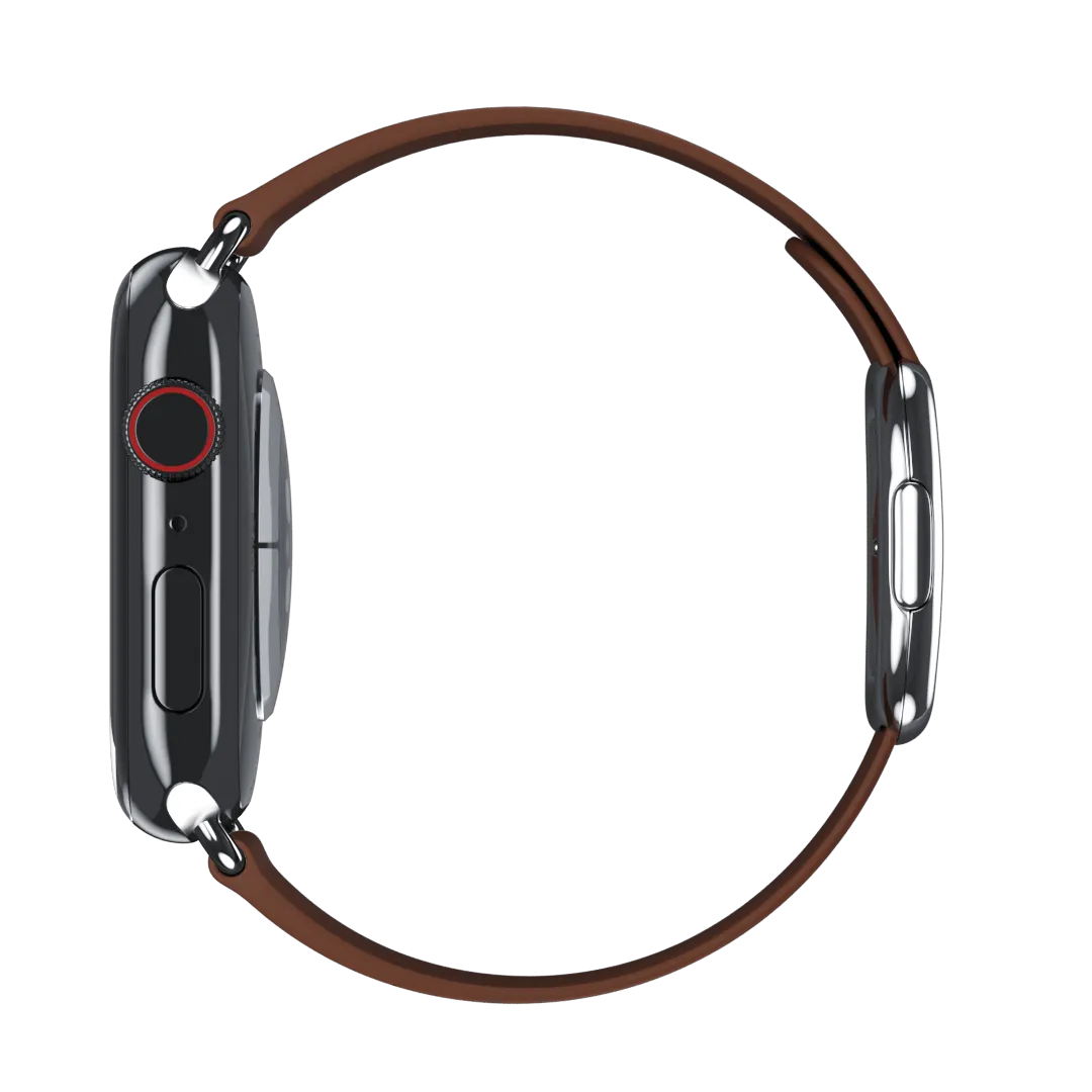 Brown Modern Buckle for Apple Watch