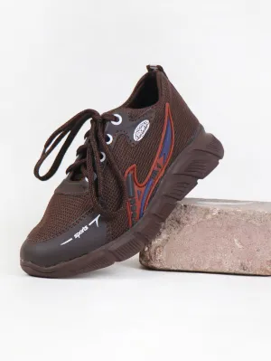 BS42 Boys Jogger Shoes 8Yrs - 17Yrs Brown