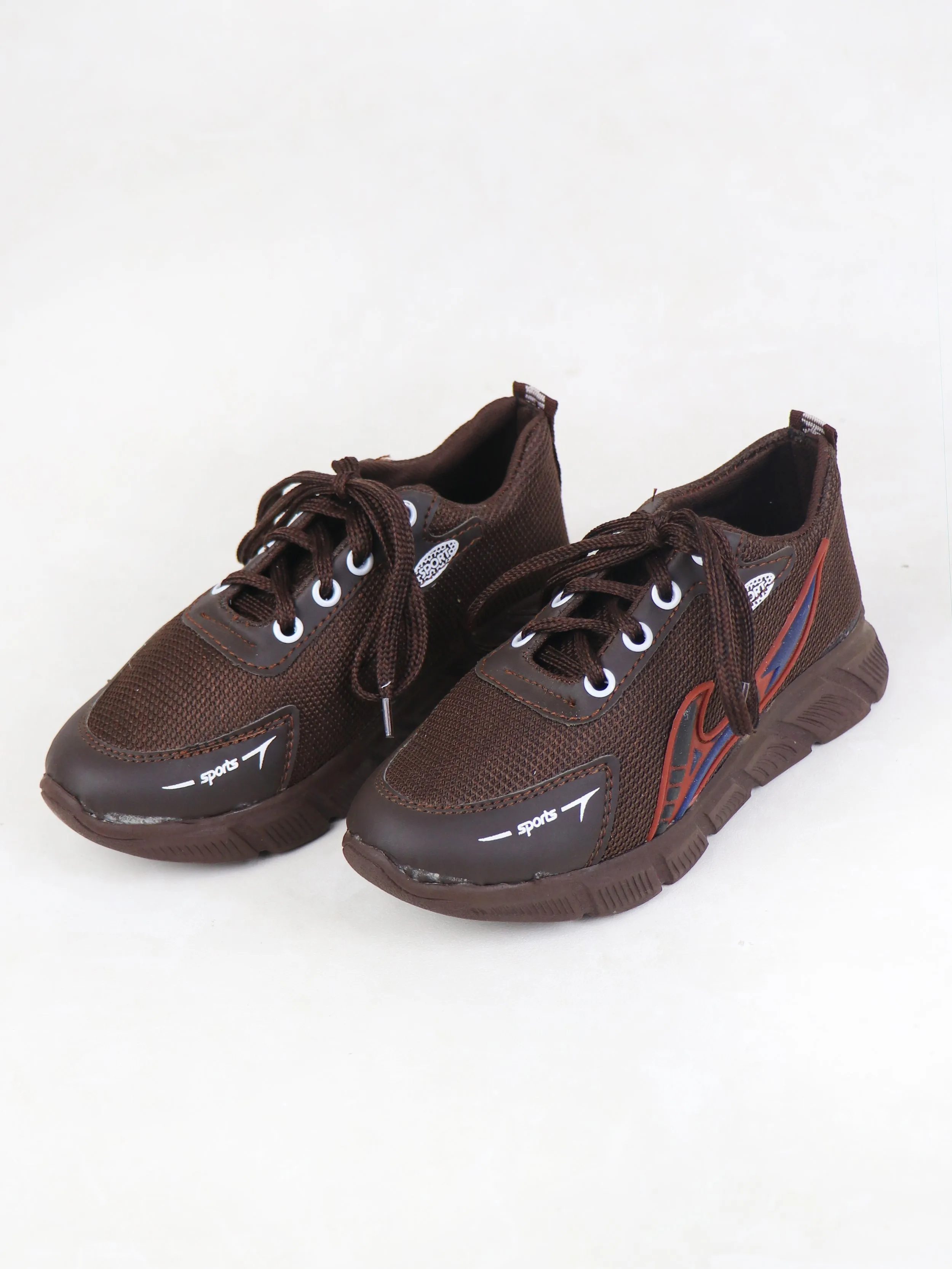 BS42 Boys Jogger Shoes 8Yrs - 17Yrs Brown