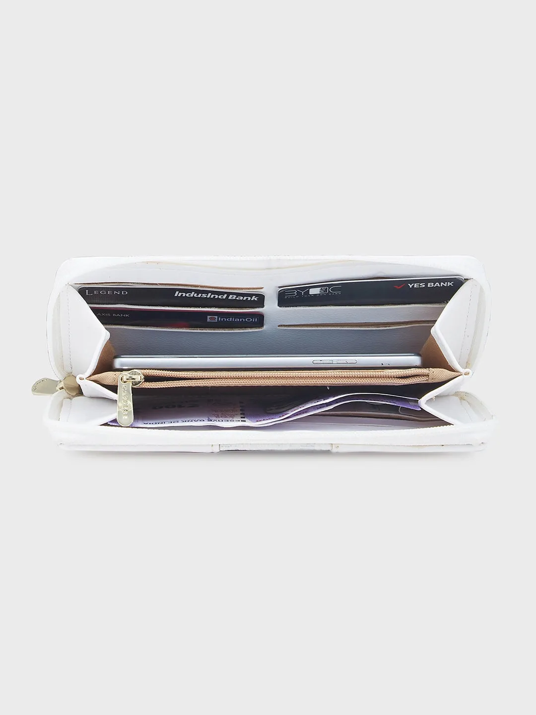 Caprese Merle Wallet Medium White