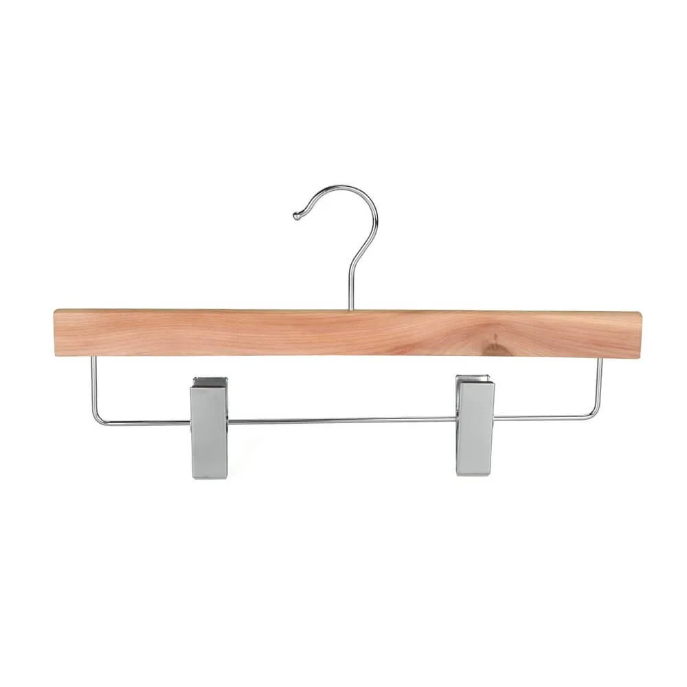Cedar Clip Pants Hangers 2 Pack