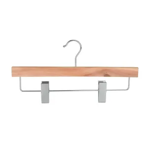 Cedar Clip Pants Hangers 2 Pack