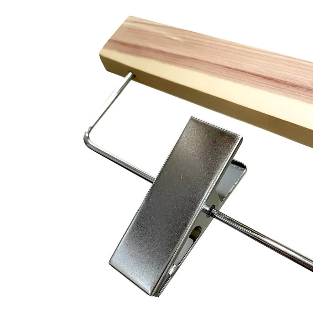 Cedar Clip Pants Hangers 2 Pack