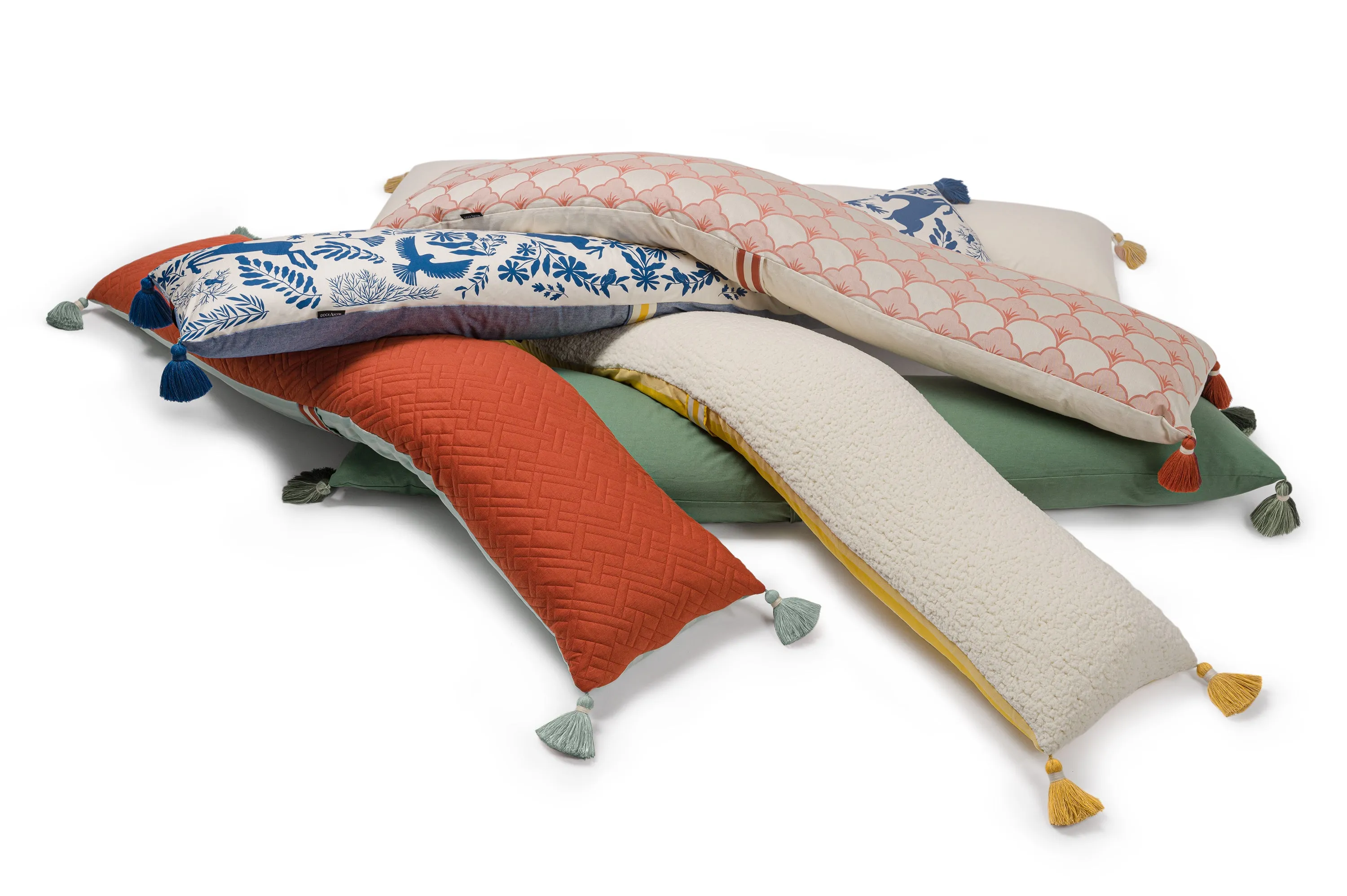 Cosset Body Pillow – Quilted Ochre