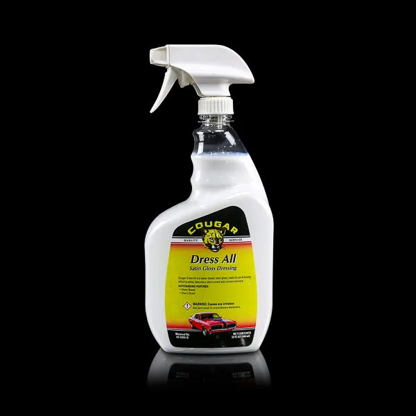Cougar Dress All Satin Gloss Automotive Interior Exterior Dressing
