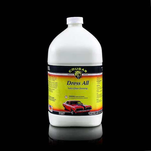 Cougar Dress All Satin Gloss Automotive Interior Exterior Dressing