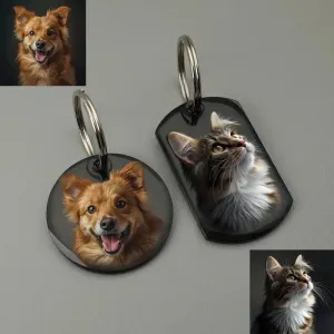 Custom Engraved Pet Memorial Tag