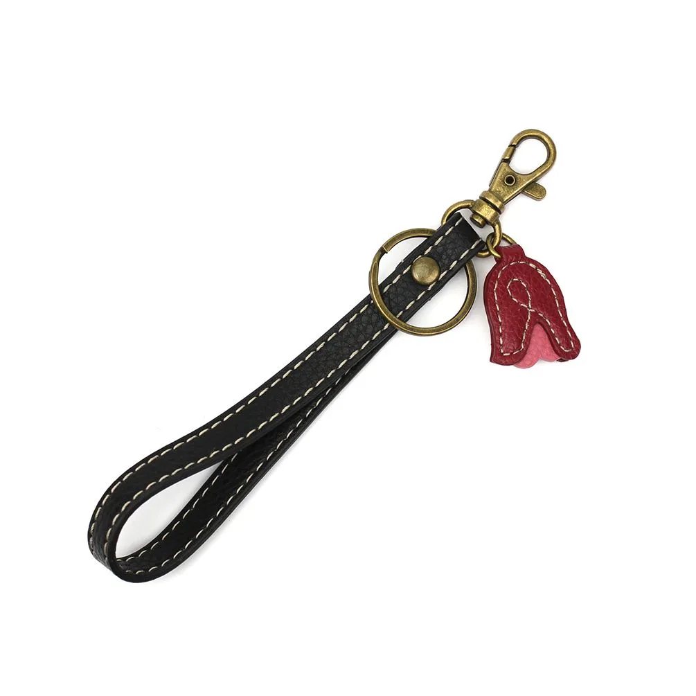 Cute-C - Credit Card Holder / Wallet Wristlet - Red Rose