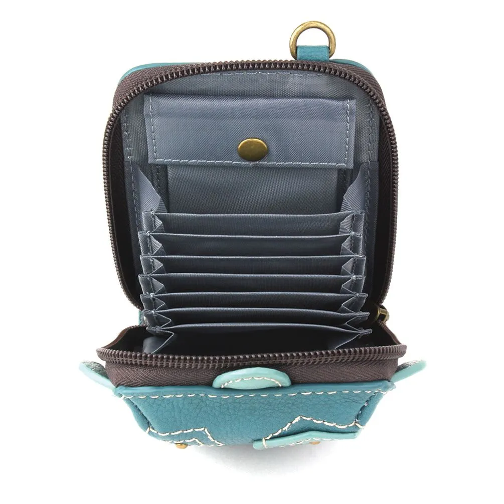 Cute-C - Credit Card Holder / Wallet Wristlet - Turtle