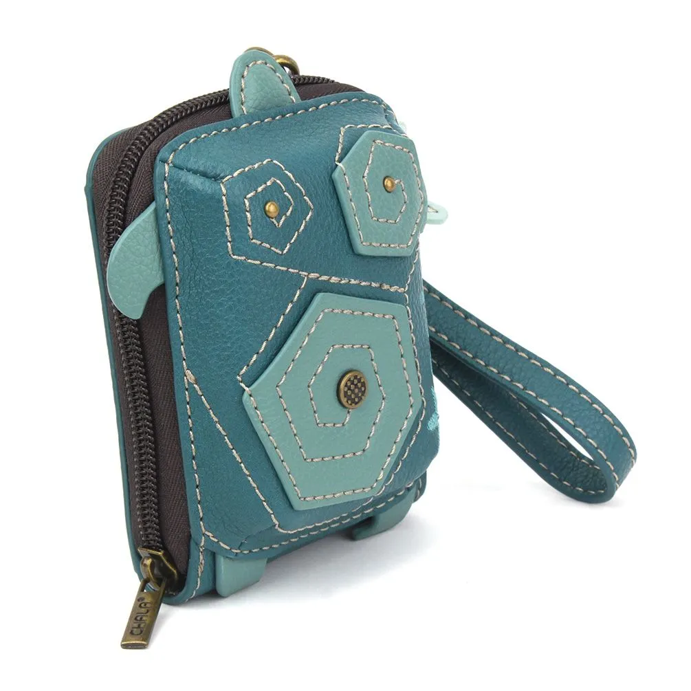 Cute-C - Credit Card Holder / Wallet Wristlet - Turtle