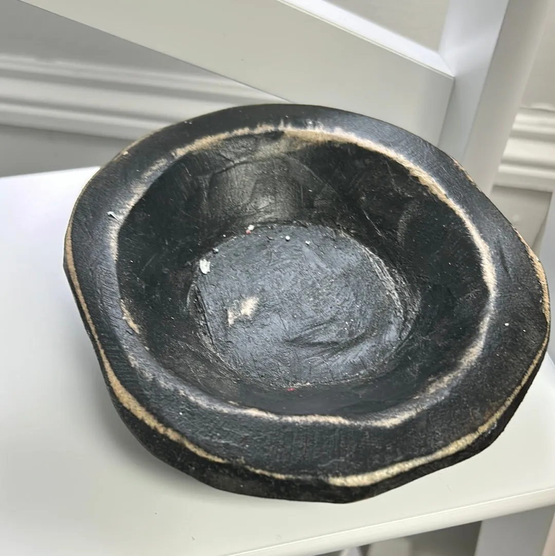 Decorative Wooden Dough Bowls