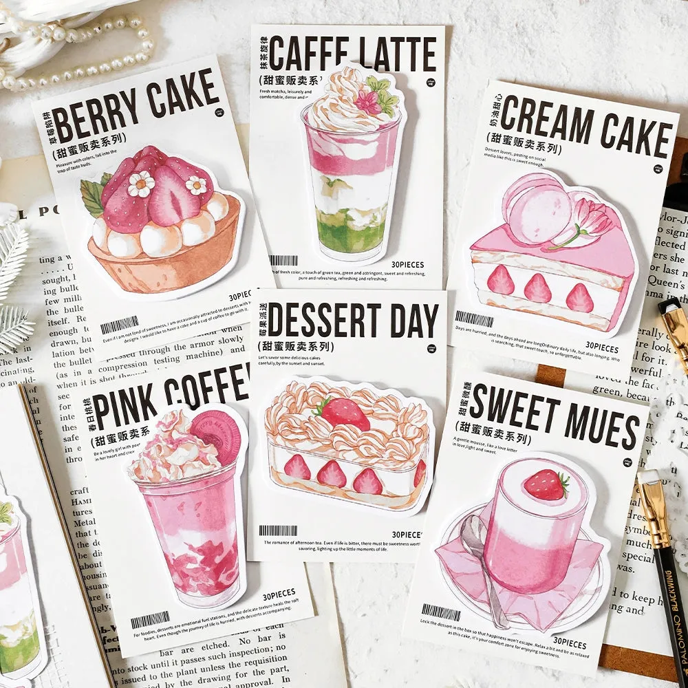 Delectable Delight - Sweeten Your Notes with Adorable Dessert-Inspired Post-it Notes