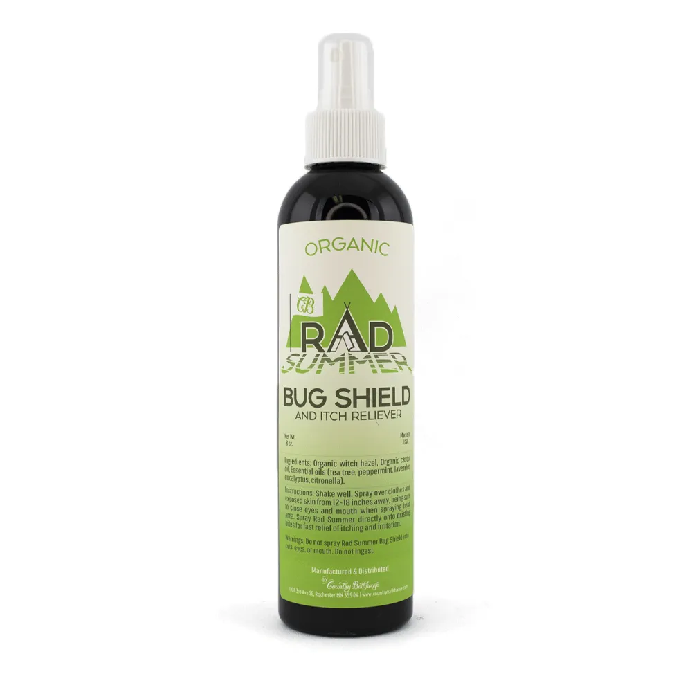 Essential Oil Mist - Rad Summer Bug Shield - 8oz