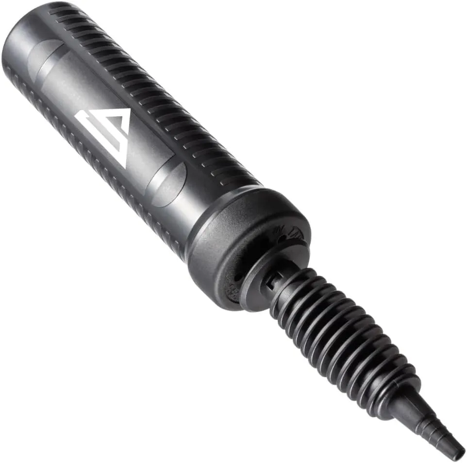 Exercise Ball Pump, Dual Inflation Manual Air Pump for Your Gym Ball, Swiss Ball, Yoga Ball, Pool Inflatables and Party Balloons