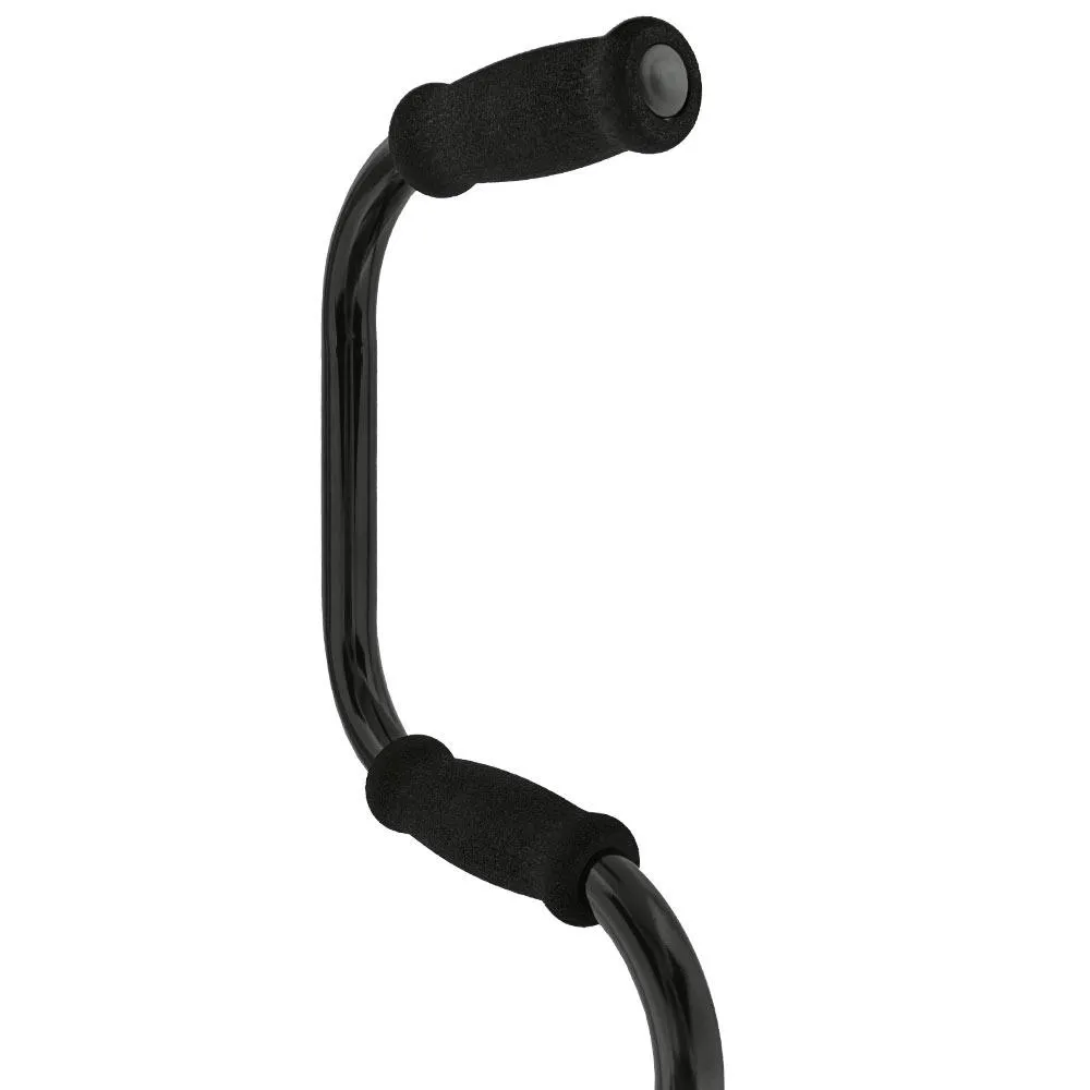EZ Get-Up From Seat Cane: Extra Grip w/ SafeTBase Tip
