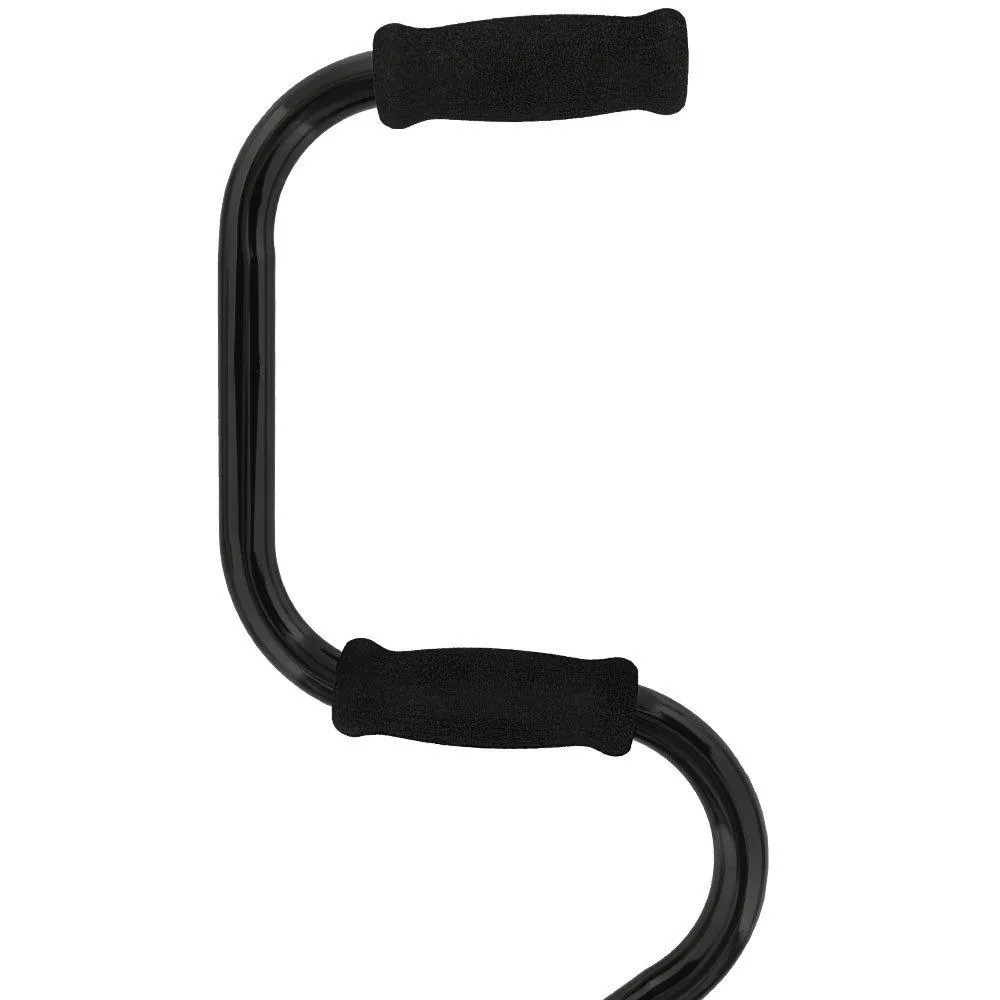 EZ Get-Up From Seat Cane: Extra Grip w/ SafeTBase Tip