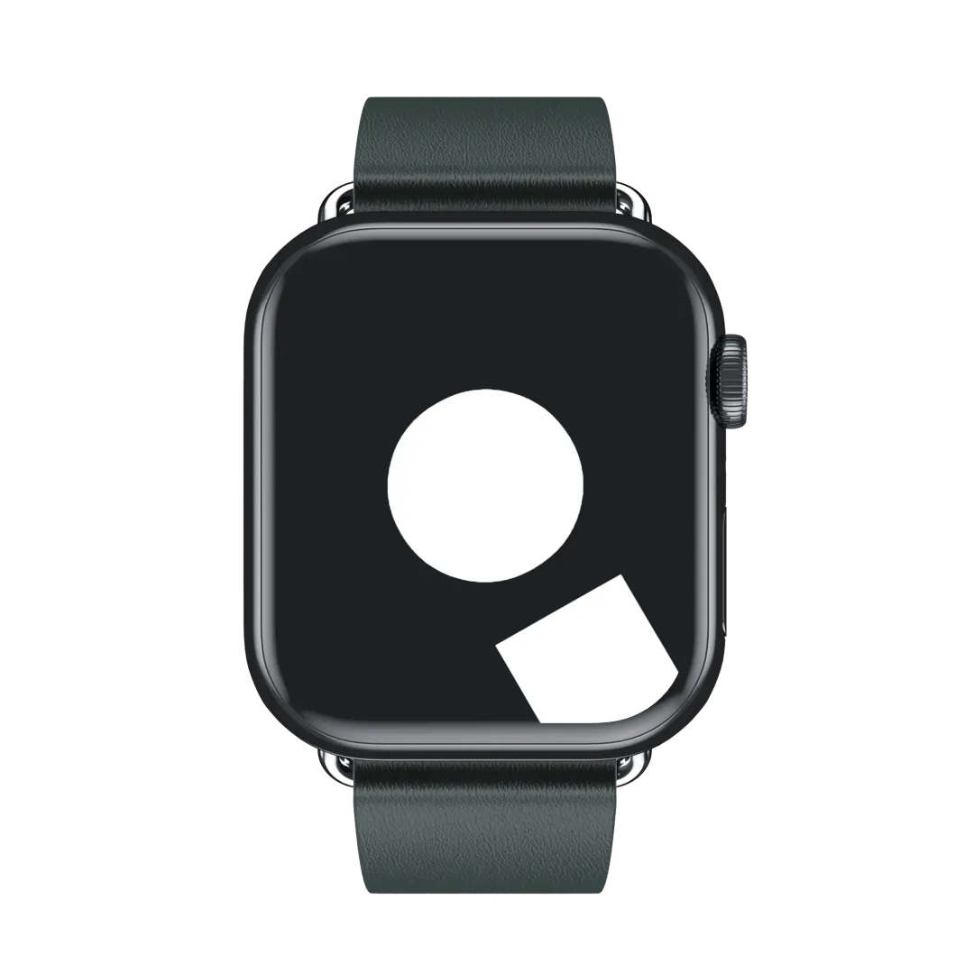 Forest Green Modern Buckle for Apple Watch
