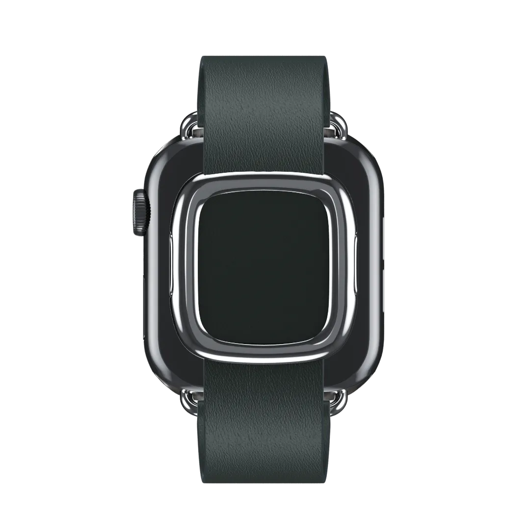 Forest Green Modern Buckle for Apple Watch