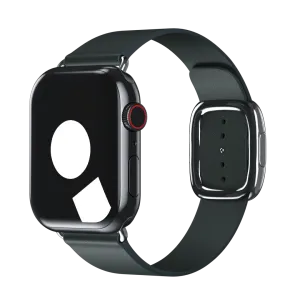 Forest Green Modern Buckle for Apple Watch
