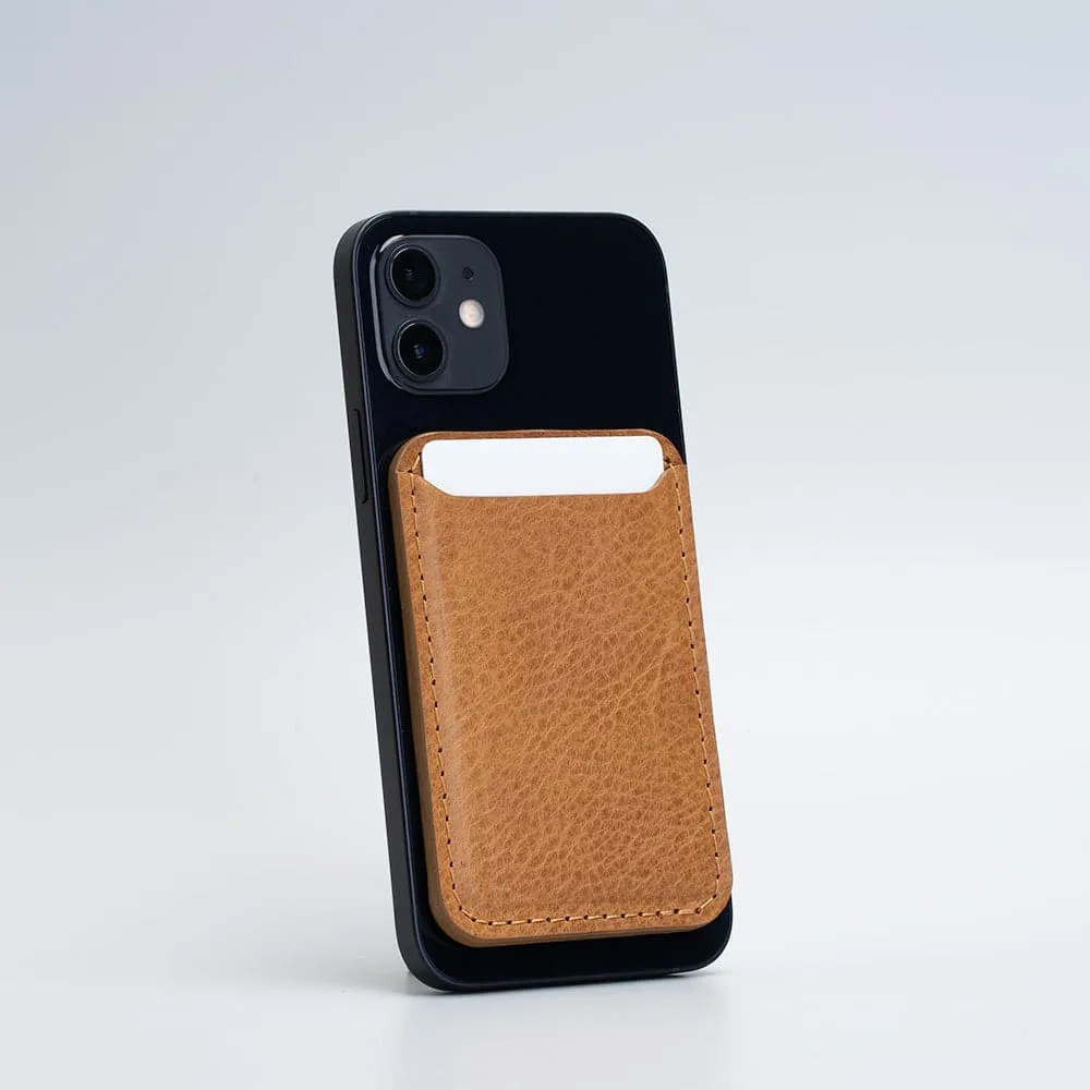 Full-Grain Leather MagSafe Wallet - Classic | Premium Handcrafted Design