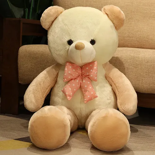 Giant Soft Light Brown Teddy Bear Plush Toy - Cuddly Companion