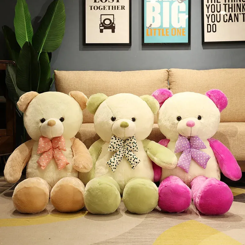 Giant Soft Light Brown Teddy Bear Plush Toy - Cuddly Companion