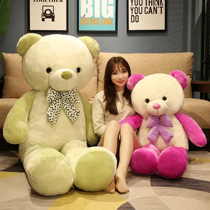 Giant Soft Light Brown Teddy Bear Plush Toy - Cuddly Companion