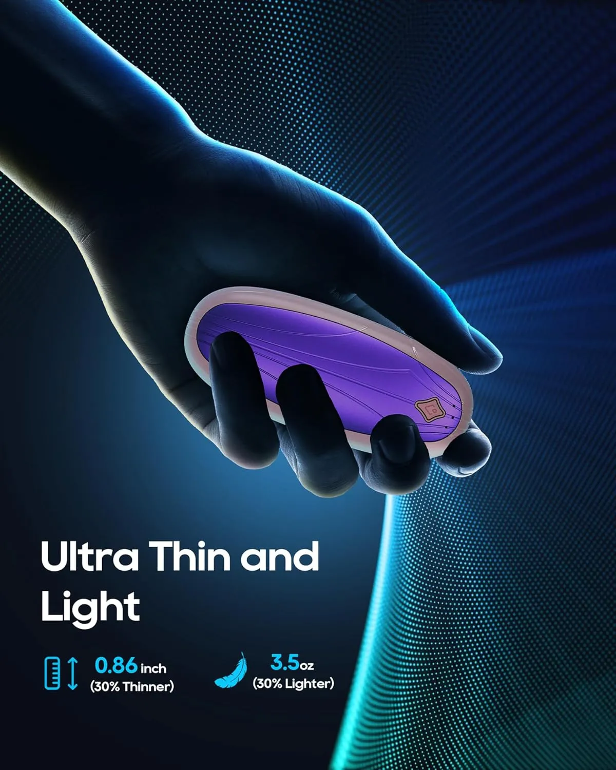 Hand Warmers Rechargeable 2 Pack, 14000mAh Electric Hand Warmers with Wireless Charging Case, AI Chip 3 Heat Settings Up to 50-Hour Portable Pocket Heater, Gifts for Christmas