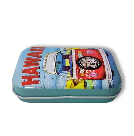 Hawaii Design Empty Tin Box