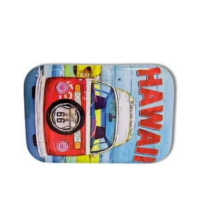 Hawaii Design Empty Tin Box